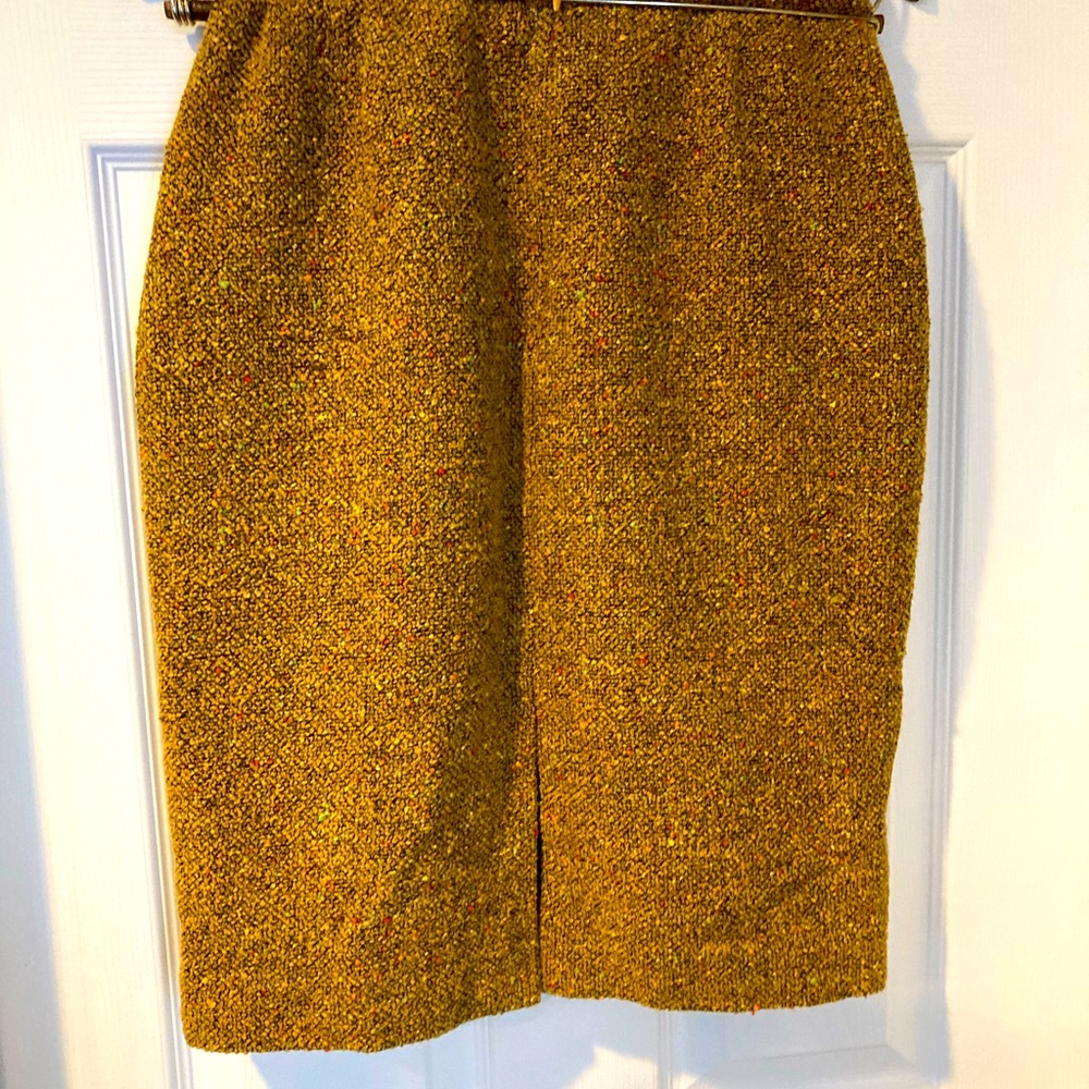Vintage Burberry skirt.